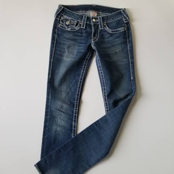 True Religion Disco Billy Big T Straight Jeans - Picture 2 of 6